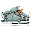 Wago JUNGTIS TRANS. 3 - TRANS. 6 MM2, SU IZOLIUOTU KIEŠTUKU