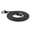 Wantec Papildomas dünnesCat.7 RohCable SSTP Komutacinis kabelis – 0,5 m – Cat.7 RohCable – S/FTP (S- STP) – RJ-45 – RJ-45 – juodas (7200)