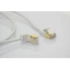 Wantec Wantec wW Patch CableCat.7 RohCable kampuotas (90°oben) SSTP pilka 1,0m (7573)