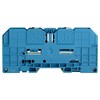 Weidmuller 1028480000 2 laidų šynų gnybtų blokas 70 mm² mėlynas Ex WFF 70 BL 1028480000