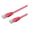 „Goobay CAT 6 U/UTP“ jungiamasis kabelis, violetinis - kabelio ilgis 0,25 m