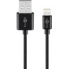 Goobay Apple Lightning dvigubo įkrovimo rinkinys 2,4 A [juodas]