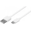 Kabelys USB Goobay USB-C – USB-C 2 m Baltas (59130)