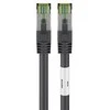 Goobay CAT8.1 S / FTP (PiMF) tinklo kabelis, 0,25 m, juodas