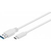 Goobay Baltas USB-A – USB-C laidas (JAB-2947899)