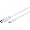 Goobay Baltas USB-A – USB-C laidas (JAB-2947899)