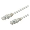 Goobay CAT 6 Jungiamasis laidas, U/UTP, Pilka - Kabelio ilgis 25 m
