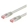 „Goobay“ | CAT 6 jungiamasis kabelis S/FTP (PiMF) | 50888 | Pilkas RJ45 kištukas (8P8C) | RJ45 kištukas (8P8C)