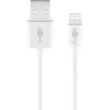 „Goobay Lightning“ į USB 2 m baltas [Apple MFI sertifikuotas / sinchronizavimo / įkrovimo kabelis / duomenų kabelis]