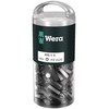 100 vnt. końcówek 1/4" do wkrętów su gniazdem Pozidriv, PZ1/25mm, Wera [05072443001]