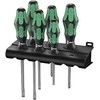 WERA 334/355/6 Kraftform Plus Lasertip atsuktuvų rinkinys