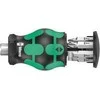 Wera Wera Kraftform compact stubby magazine 4 bit set (juodas/žalias, 7 pieces)