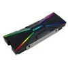 „Xilence M2SSD.B.ARGB“ M.2 2280 SSD PCIe NVMe/SATA aušintuvas, 3 kontaktų ARGB 5V, pasyvus