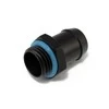 XSPC fitting straight G1/4 inch female thread to 13mm ID – matte juodas