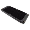 XSPC TX240 Crossflow Ultrathin Radiator – 240mm, juodos spalvos