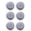 PIECES Magnetai užrašams, nerūdijančio plieno, 6 vnt., ZELLER