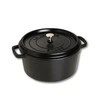 STAUB kepimo indas Round Cocotte, 28 cm, Juodas