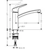 Hansgrohe HG Logis plautuvės maišytuvas 160