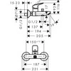 Hansgrohe HG Logis vonios maišytuvas