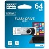 GOODRAM UTS2-0640K0R11 GOODRAM atmintis USB UTS2 64GB USB 2.0 Juodas