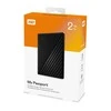 Išorinis kietasis diskas HDD Western Digital My Passport (2TB, USB 3.2) Juodas