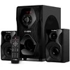 Kompiuterio kolonėlės SVEN MS-2055, juodas, Bluetooth, FM, USB/SD, Ekranas, RC blokas, galia 30W+2x12.5W (RMS), SV-016609