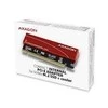 AXAGON PCEM2-S PCI-E 3.0 16x - M.2 SSD NVMe, iki 80mm SSD, žemo profilio, aušintuvas