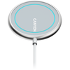 CANYON belaidis įkroviklis WS-100 15W magnetinis sidabras