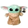 Mattel „Simba Disney“ talismano kūdikis Yoda Mandalorian Žvaigždžių karai 25cm pliušinis