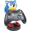Exquisite Gaming Cable Guys: Sonic The Hedgehog - Sonic, Telefono arba Valdiklio laikiklis. Komplekte USB kabelis