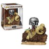 Figūrėlė Funko Pop Deluxe Star Wars - Mando on Bantha with Child in Bag Toy Figure (17.1 cm)
