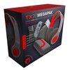 Gioteck TX30 Mega Pack įsk. Stereo Game &amp; Go ausinės (pilka / raudona), dėklas ir apsauginis rinkinys (jungiklis)