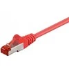 Goobay GB CAT6 TINKLO KABELIS Raudonas EKRANUOTAS S/FTP (PIMF) 2M
