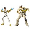 Hasbro Overwatch: Ultimates 2 vnt. – Tracer ir McCree veiksmo figūrėlės, 15 cm