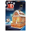 Ravensburger "3D" Dėlionė 215 vnt. - Imbierinių meduolių namelis