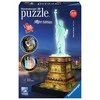 3D galvosūkis Laisvės statula su šviesomis - RAVENSBURGER dėlionė