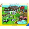Ravensburger Dėlionė 33 vnt. - Šiukšlių sunkvežimis