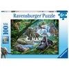 Ravensburger Dėlionė 100 vnt. - Džiunglių šeima