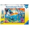 Ravensburger Dėlionė 200 vnt. - Vandens gyvūnai
