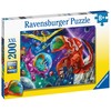 Ravensburger Dėlionė 200 vnt. - Kosminiai dinozaurai