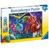 Ravensburger Dėlionė 200 vnt. - Kosminiai dinozaurai