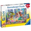 Ravensburger Dėlionė 2x24 vnt. - Undinės