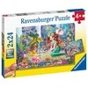 Ravensburger Dėlionė 2x24 vnt. - Undinės