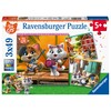 Puzzle 3X49 44 Cats - RAVENSBURGER dėlionė