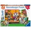 Puzzle 3X49 44 Cats - RAVENSBURGER dėlionė