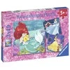 Ravensburger Dėlionė 3x49 vnt. - Disney princesių vakaras