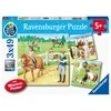 Ravensburger Dėlionė 3x49 vnt. - Arkliai