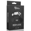 White Shark Body Lock, silikoninis dėklas PS5 valdikliui, Juodas