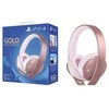 Belaidės ausinės Sony PlayStation Gold Wireless Headset Rose Gold Edition