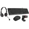 TRACER 4w1 Multi-Office Set klaviatūra Pelės kilimėlis heapdhones